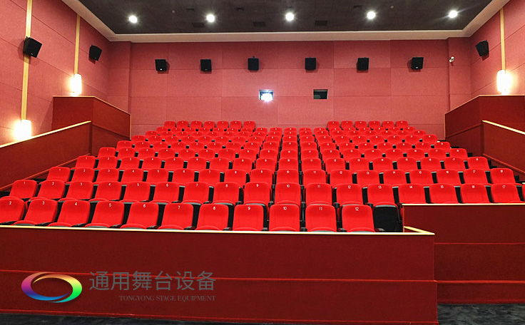 舞臺阻燃幕布通用舞臺扛起建設單位責任，加強檢查監管，落實“3個100%”要求！東莞市工人文化宮工人電影院改造工程順利完工