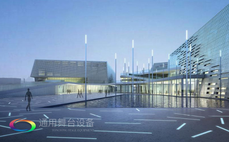 舞臺阻燃幕布通用舞臺扛起建設單位責任，加強檢查監管，落實“3個100%”要求！東莞市工人文化宮工人電影院改造工程順利完工