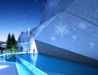 TYWT項目——深圳佳兆業金沙灣雪域廣場舞臺機械設備及舞臺阻燃幕布項目