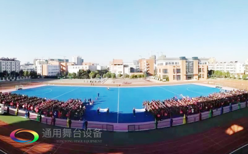 淮安開明實驗學校報告廳、舞臺機械吊桿、鋼性防火幕項目