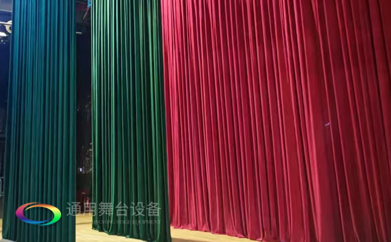 助力教育領域舞臺建設，推動校園文化發展！星海中學報告廳幕布、舞臺吊桿等建設項目